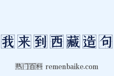 我来到西藏造句是什么意思的图片